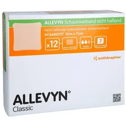ALLEVYN Schaumverband 9x11 cm nicht haftend