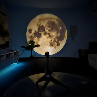 HomeDecorAndMore LLC Moon Earth Projection LED Lamp Moon Earth Projection LED Lamp