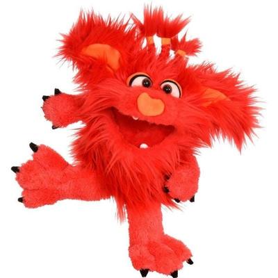 monster Schnute (rot mit Zöpfen)