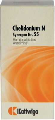 Kattwiga Arzneimittel GmbH SYNERGON KOMPLEX 55 Chelidonium N Tabletten 100 St 04905413