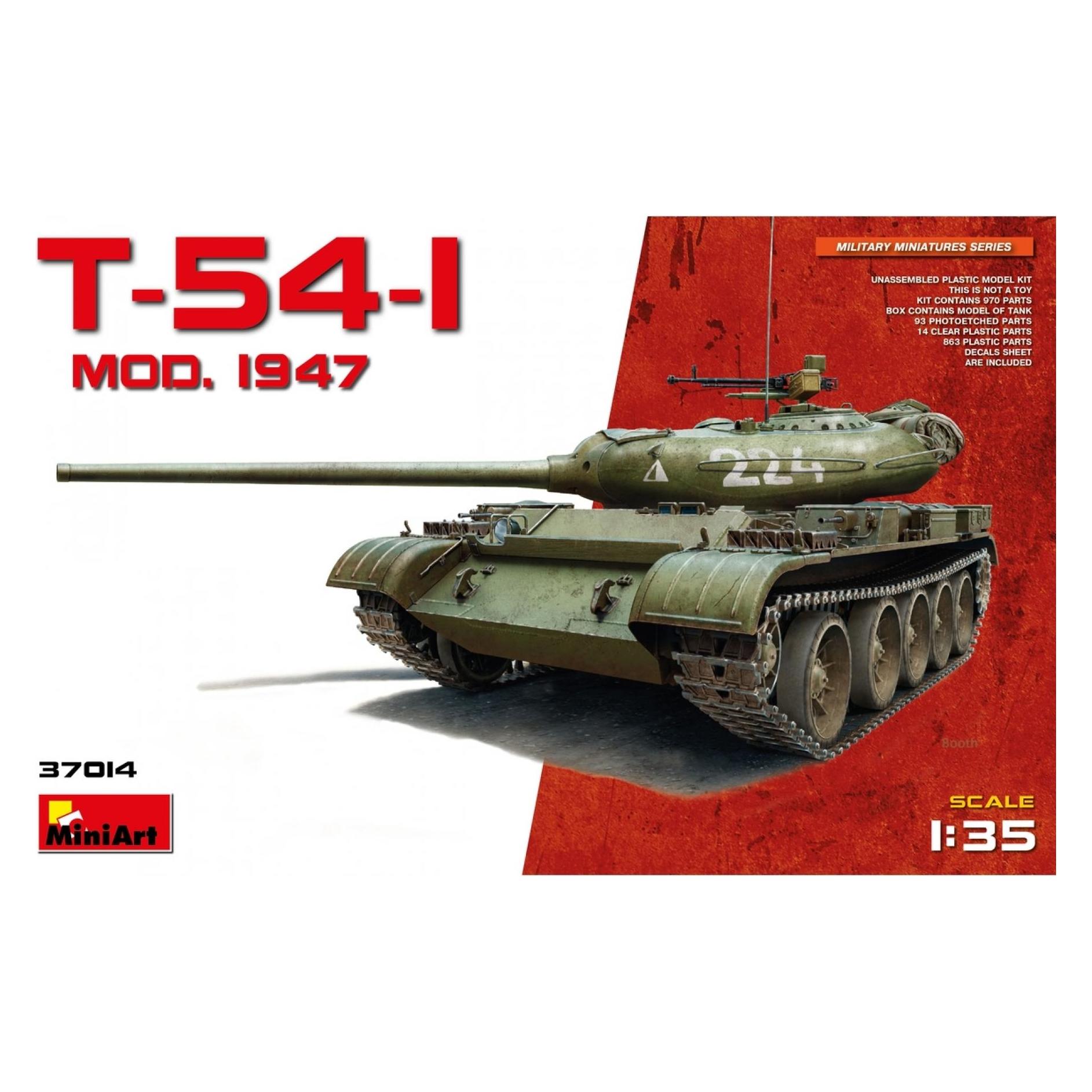 Mini art T-54-1 Soviet Medium Tank (37014)