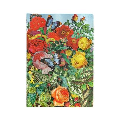 Hardcover Notizbuch Schmetterlingsgarten, Midi, Liniert, Gebundene Ausgabe von , Paperblanks, 978-1-4397-5449-8
