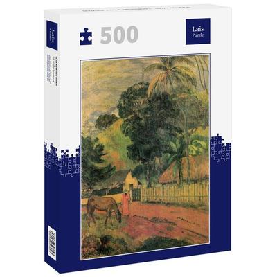 Lais Puzzle Paul Gauguin - Landschaft (Pferd am Weg) 500 Teile