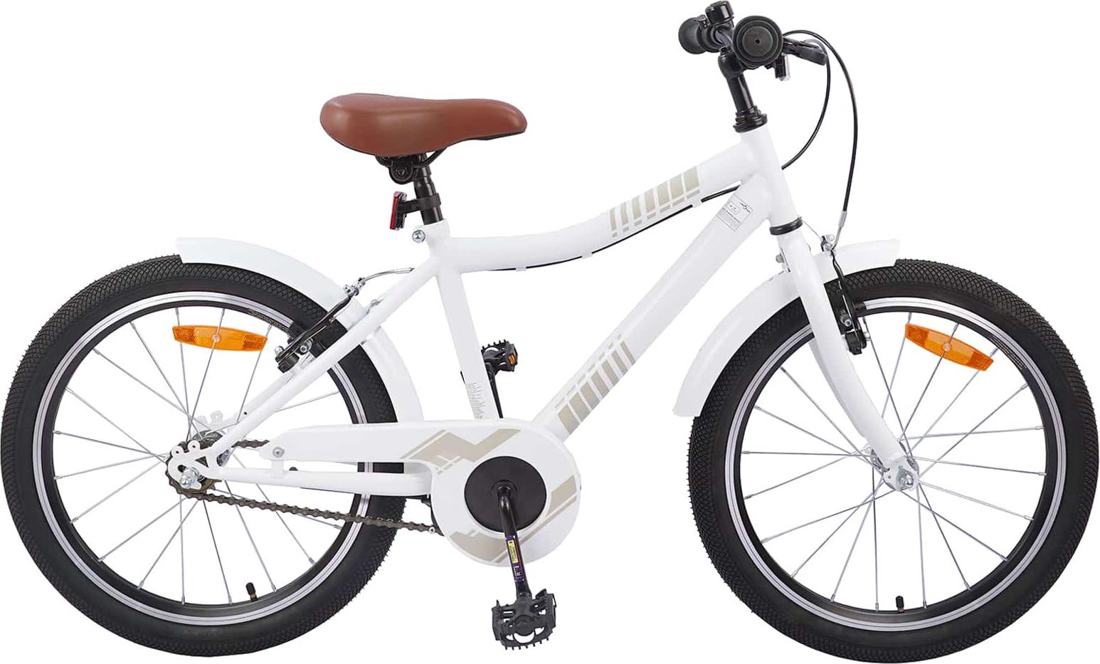 Kinderfahrrad 24 Zoll für 8-12 Jahre alt weiß