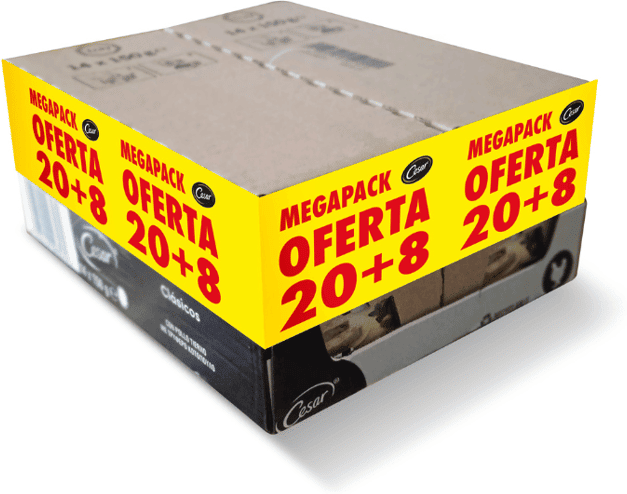 Cesar Clássicos Megapack Frango 28 uds