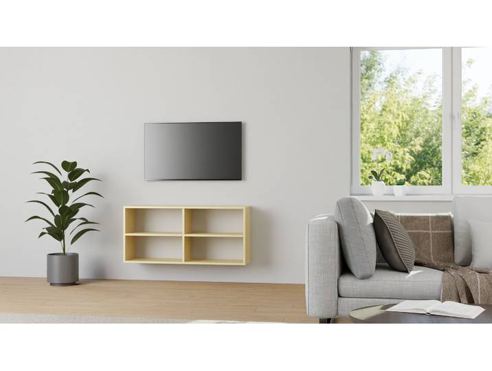 Hängesideboard aus Ahorn Ahorn (euro­päisch)