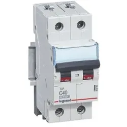 Legrand 404192 TX3 Leitungsschutzschalter C-Charakteristik, 40A,1-polig+N, 10kA, 230VAC, 2TE