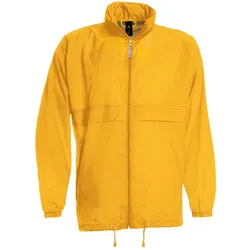 B&C Herren Ungefütterter Windbreaker Sirocco JU800 gold XXL