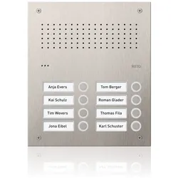 Ritto RGE1812125 Acero Pur Edelstahl Türstation 8WE (2x4)