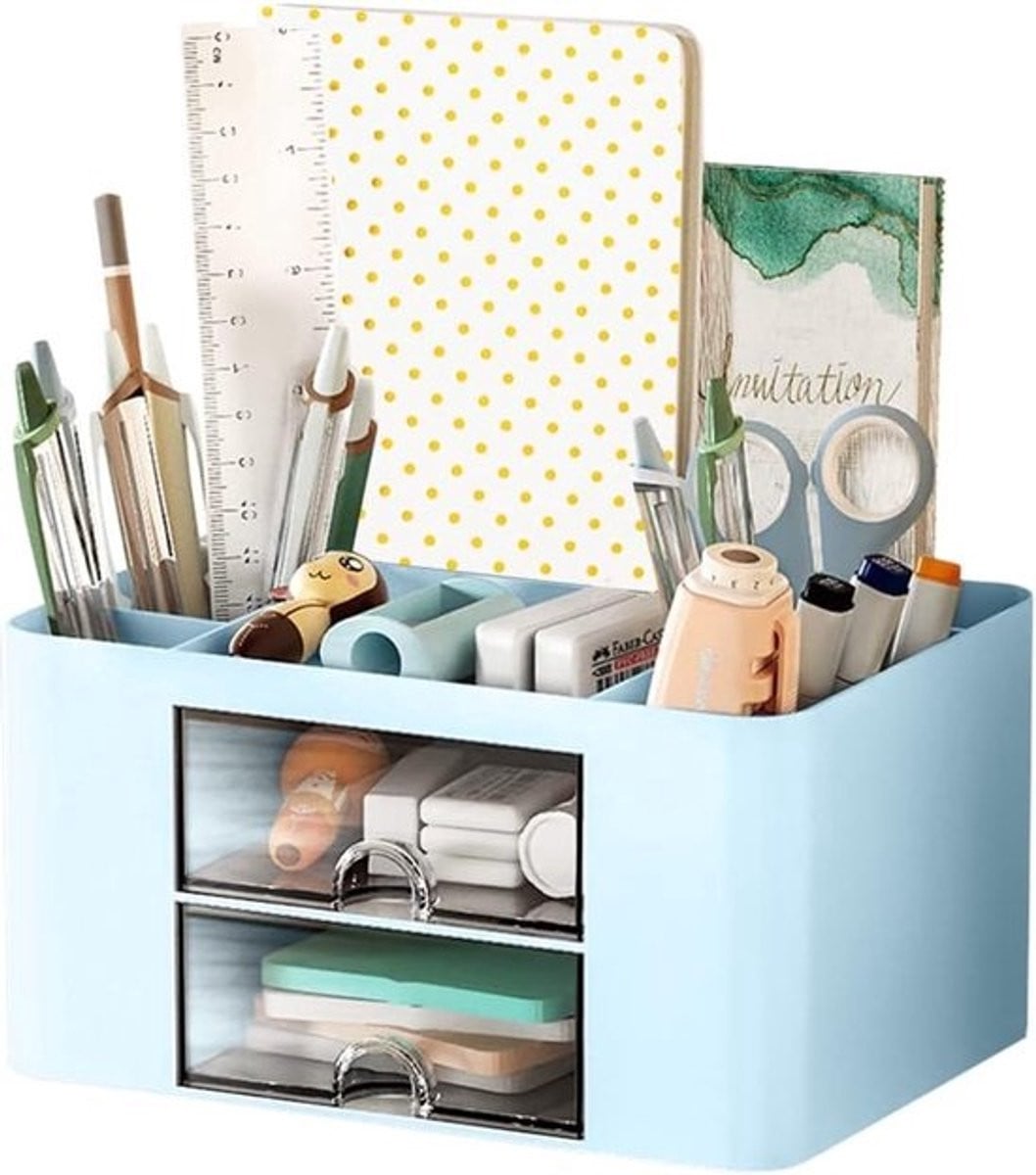 Multifunctionele bureau-organizer en pennenhouder voor thuis, kantoor en school