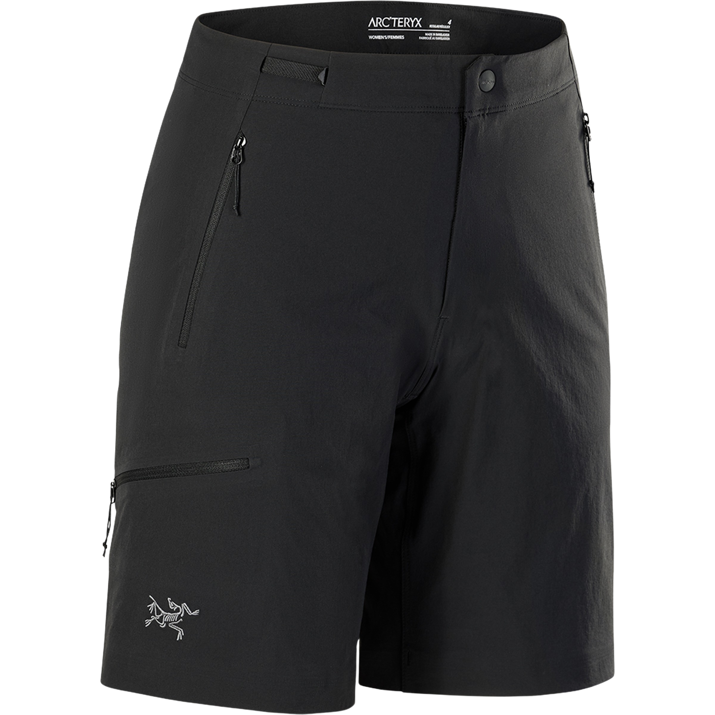 Arc'teryx Gamma 9" Damen Jeans & Freizeithose schwarz Größe S Trekking Windabweisend Wasserabweisend