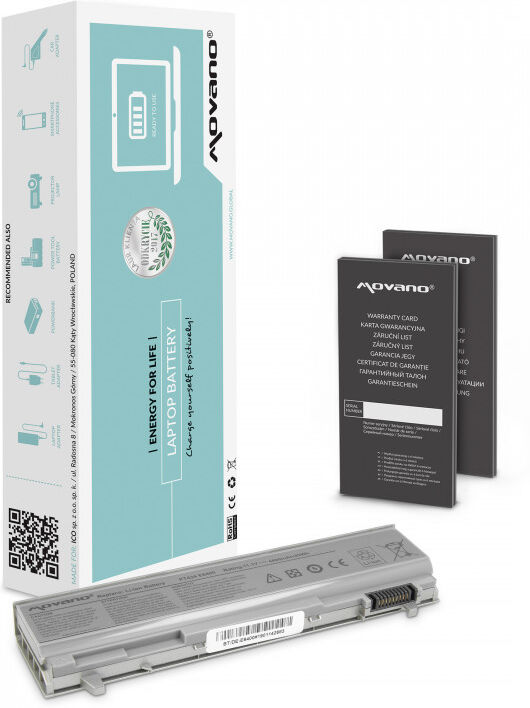 Movano Akku für Dell Latitude E6400 (4400mAh) / 11,1V (10,8V) 4400 mAh