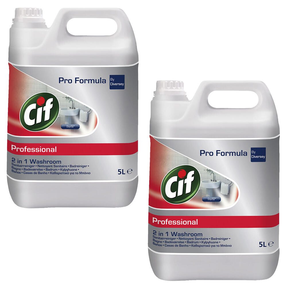 Cif Badreiniger Professional 2in1 2x 5,0 l 913350