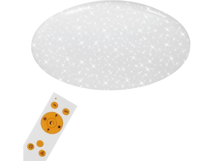BRILONER LEUCHTEN LED Deckenleuchte 3368016 VERB , schwarz, Leuchten, CCT, dimmbar über Fernbedienung, Nachtlichtfunktion, weiß, LED Deckenleuchte