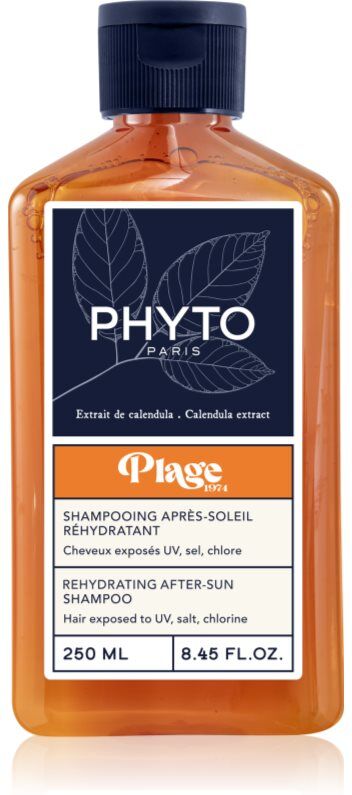 Phyto Plage Rehydrating After-Sun Shampoo shampoing après-soleil pour cheveux exposés au chlore, au soleil et à l'eau salée 250 ml