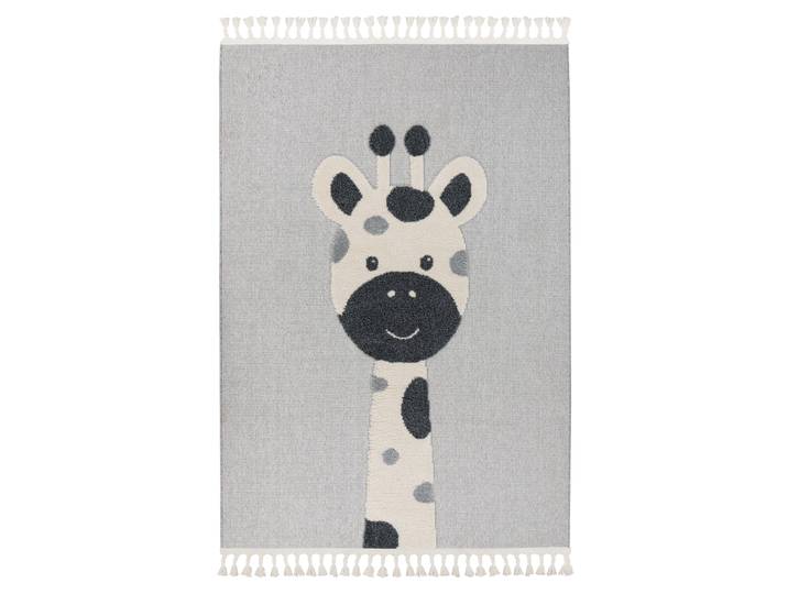 Kinderteppich OBSESSION My Fano 392 , bunt (mehrfarbig), B:160cm H:11mm L:230cm, Polypropylen, Teppiche, Kinderteppich, Motiv Giraffe, mit Fransen, auch in rund