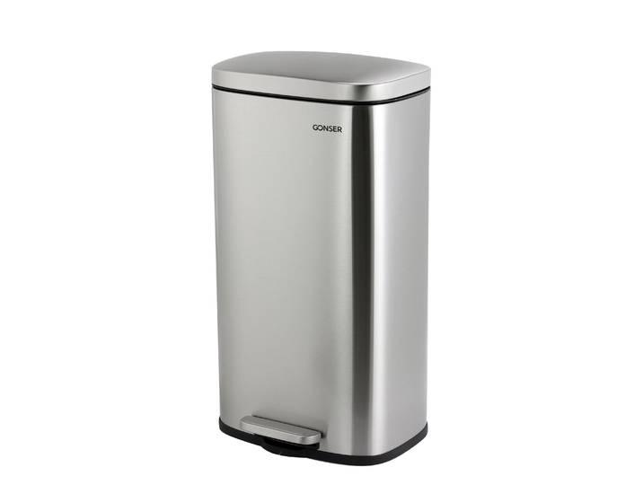 Abfalleimer Edelstahl 30L