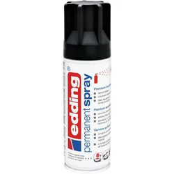 edding Acrylspray Permanent Spray Tiefschwarz Matt