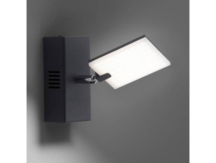Applique murale LED Mira, noir perle, CCT - PURE - Salon / séjour - Moderne - Métal - Angulaire