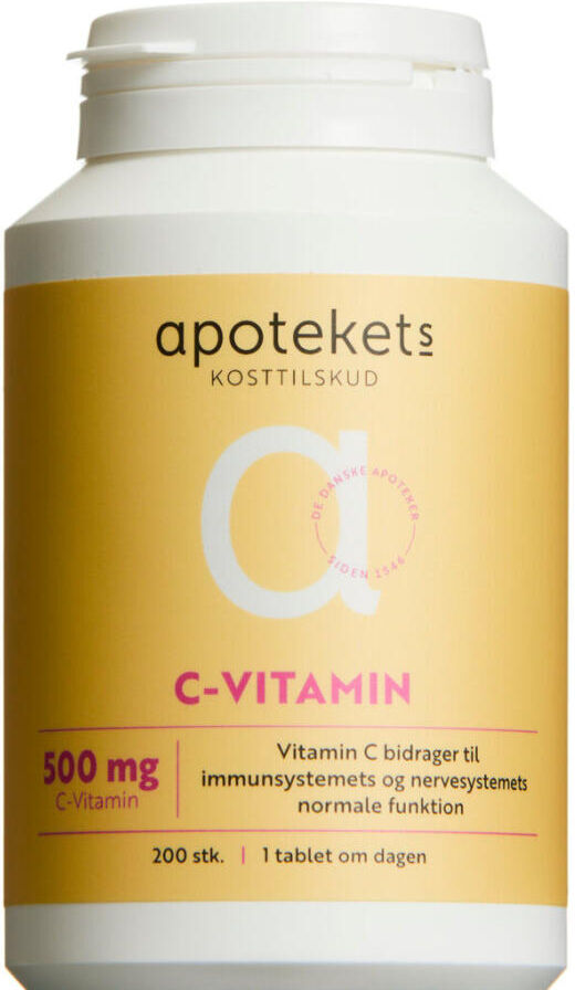Apotekets C-vitamin tabletter Kosttilskud 200 stk
