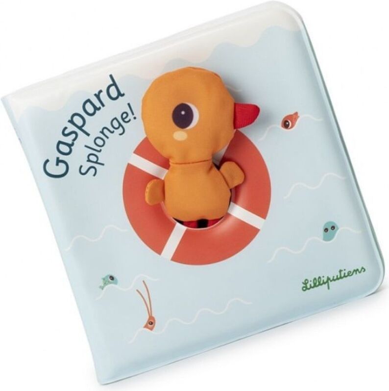 Livre de bain magique : Gaspard Splonge - Lilliputiens