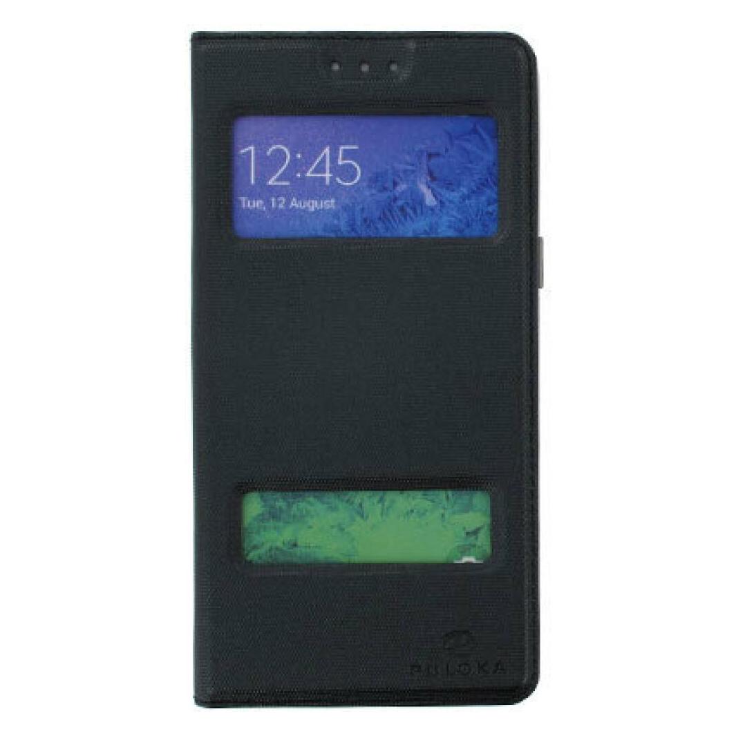 Puloka Flip Case Samsung Galaxy A5 2015 ( SM-A500F) Black (Samsung Galaxy A5) (30380735)