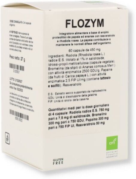 OTI Srl FLOZYM 60 Cps Oti