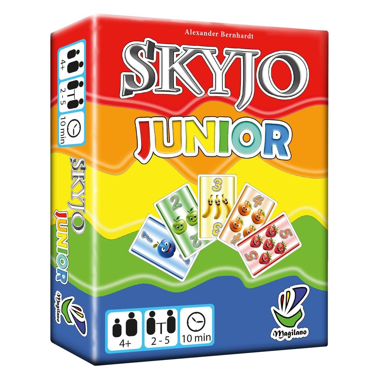 Magilano Skyjo Junior (Deutsch, Englisch, Französisch, Italienisch, Spanisch, 2 - 5 Spieler) (MA300725)
