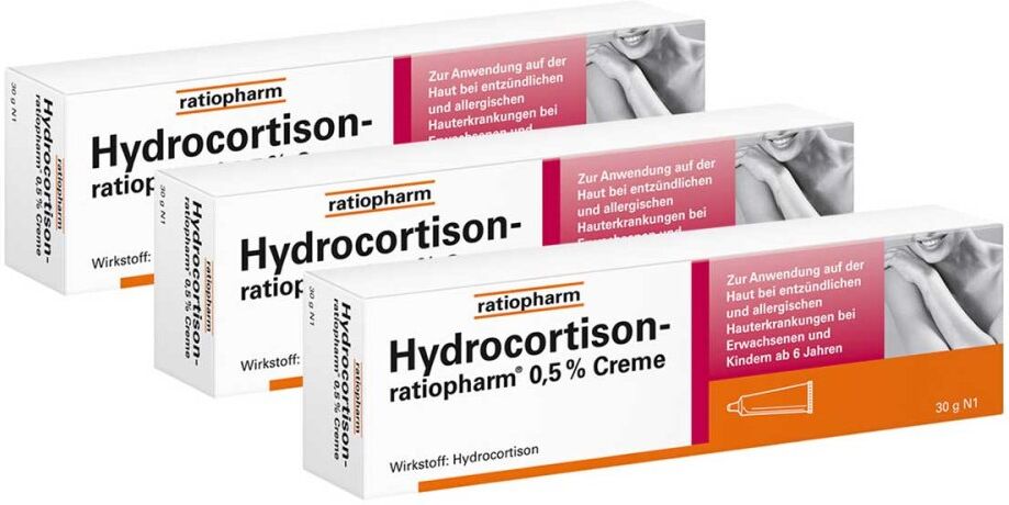 Hydrocortison-ratiopharm 0,5% Creme