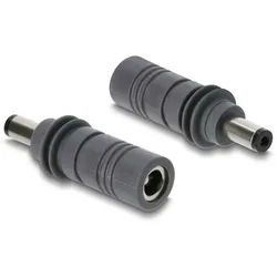 DELOCK DC 5,5 x 2,1mm > DC 5,5 x 2,1mm Adapter grau