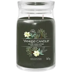Silver Sage & Pine Signature Jar 567g 2-Docht