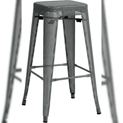 CLP Barhocker Fletcher grau