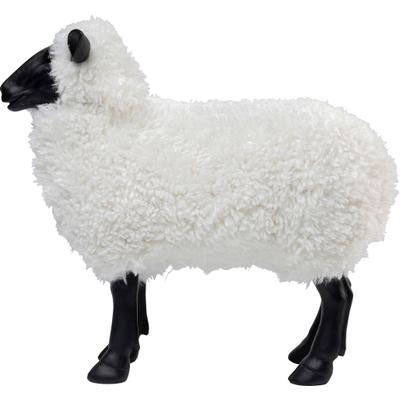 Dekofigur KARE DESIGN "Deko Figur Bathilde Weiß 48cm", schwarz, B:23cm H:48cm T:52cm, Polyresin, Dekofiguren