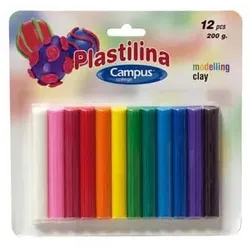 OEM Knetmasse CAMPUS 12 Farben (200 g)