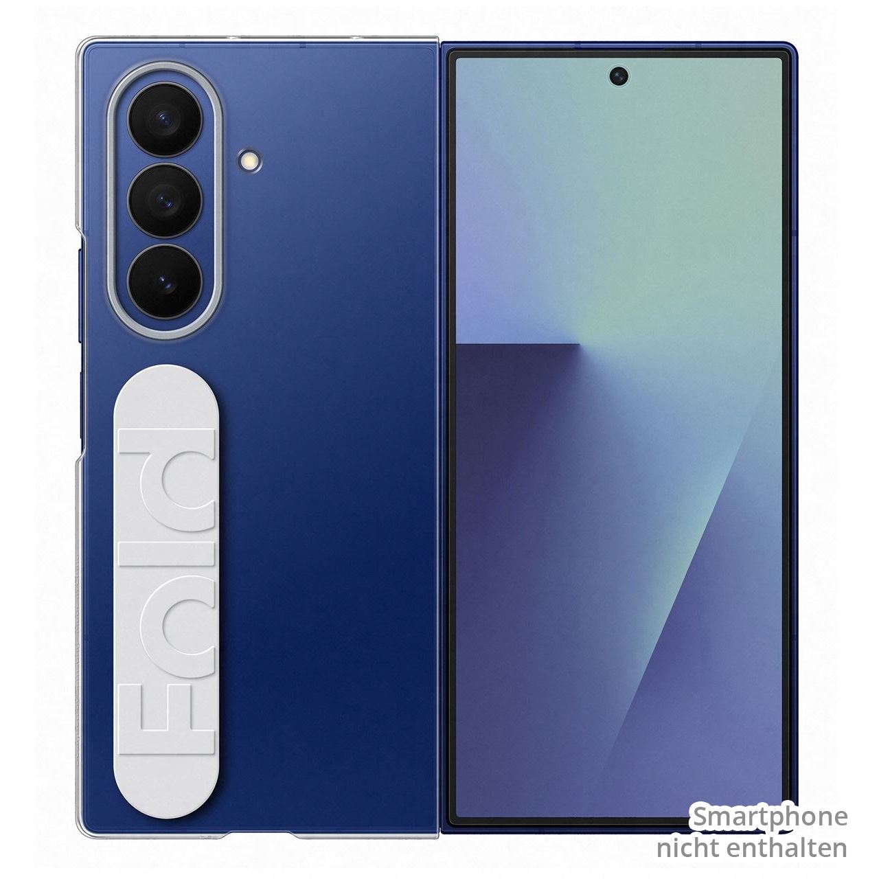 Samsung Clear Grip Case Transparent, für Z Fold7