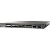 Cisco MDS 9134, gemanaged, 4 Gbit/Sek, 802.1x RADIUS, SSH, CLI, SNMP, SMI-S, Schwarz