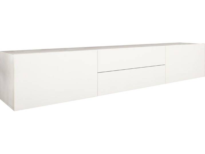 borchardt Möbel Lowboard Sophia, TV-Schrank Breite 200 cm, 2 Klappen und 2 Schubkästen, stehende oder hängende Montage