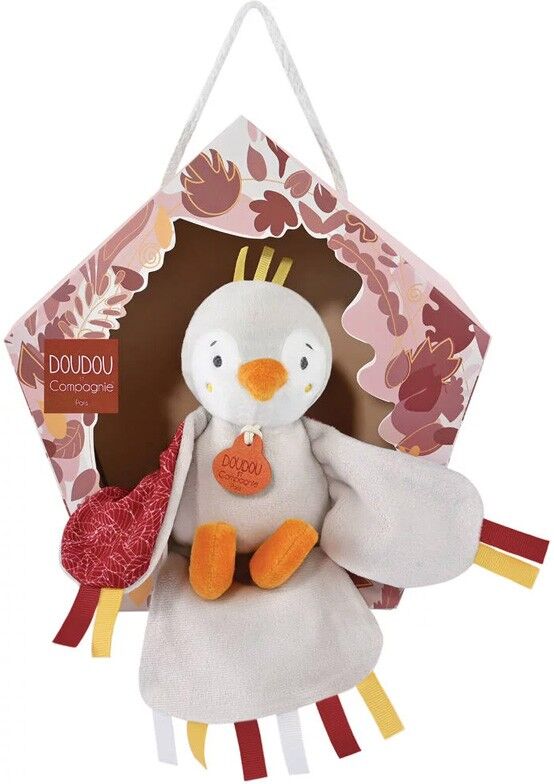 Doudou musical Cui-Cui terracotta - Doudou et Compagnie