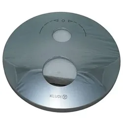 Kludi Rosette mit Absperrung/ 7468805-00 Umstellung chrom, Ersatzteil