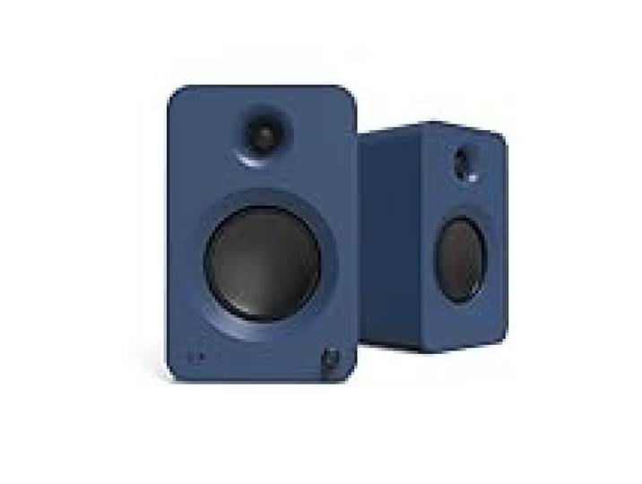 Kanto REN 200W Powered Speaker System with HDMI Arc Input for TV & Home Theater USB-C and Bluetooth 5.3 High/Low Pass Filter Pair Matte Blue