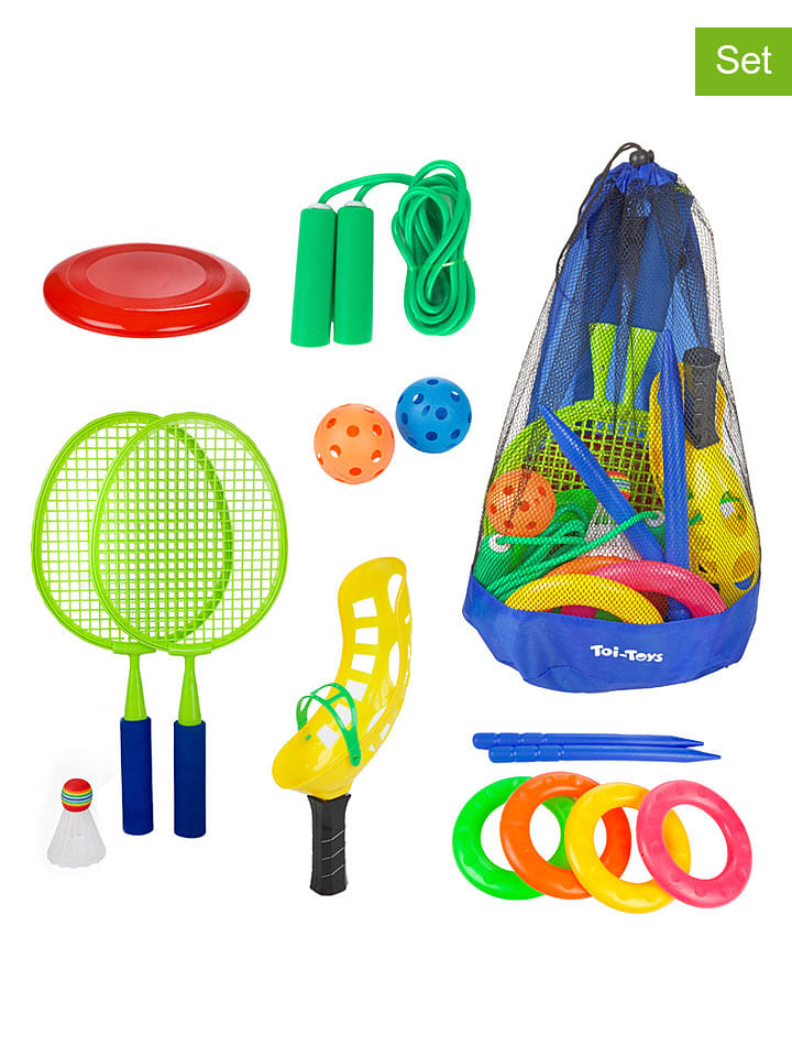 Toi-Toys 15tlg Outdoor-Spielzeugset "PLAY OUT" - ab 3 Jahren - onesize