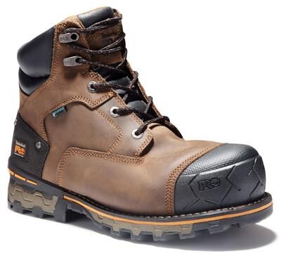 "Timberland Pro Boondock 6"" CT WP - Mens 14 Brown Boot Medium"
