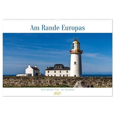 Am Rande Europas - Wild Atlantic Way - der Roadtrip (Wandkalender 2027 DIN A2 quer), CALVENDO Monatskalender