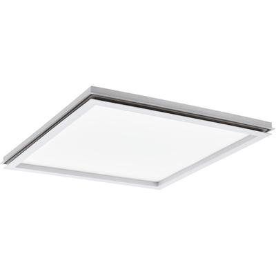 EGLO Deckenleuchte "LAZARAS", weiß, H: 6cm, 1 Stk., Leuchten, Deckenleuchte in weiß aus Alu, Stahl - 22W - warmweiß - kaltweiß, Deckenleuchte