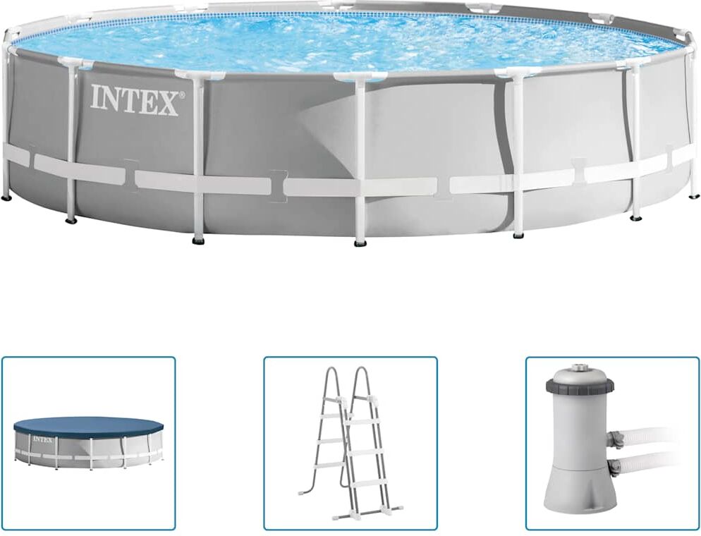 INTEX Ensemble de piscine Prism Frame Premium 427x107 cm