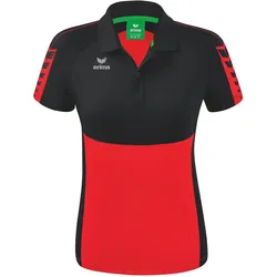 Erima, Damen, Sportshirt, Six Wings Poloshirt (44), Rot, 44