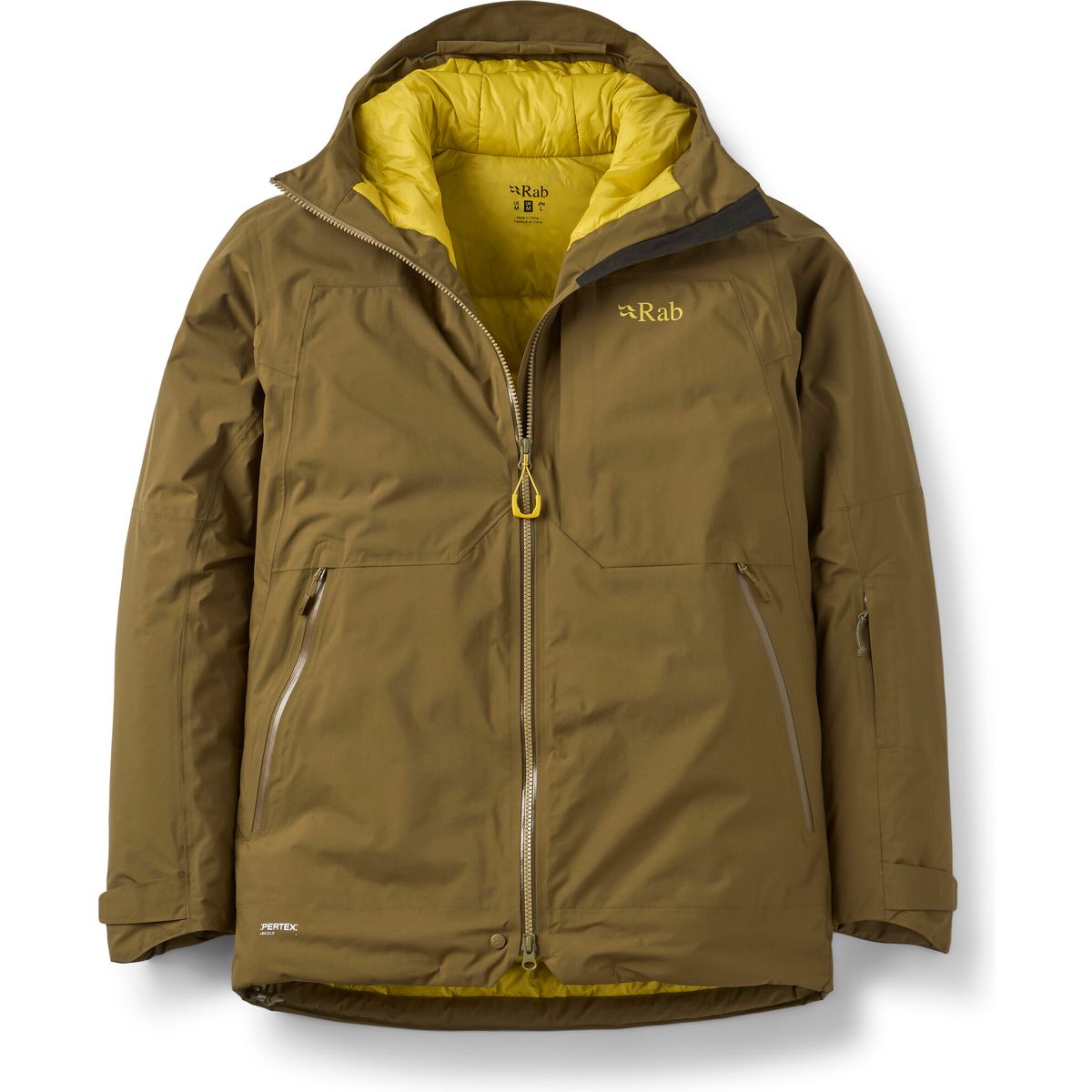 Rab Optical Down Jacket oak (OAK) S QWI-63-OAK-SML