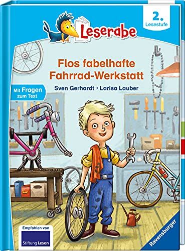 Sven Gerhardt - Flos fabelhafte Fahrrad-Werkstatt - Leserabe ab 2. Klasse - Erstlesebuch für Kinder ab 7 Jahren (Leserabe - 2. Lesestufe) - Preis vom 13.10.2026 19:28:25 h