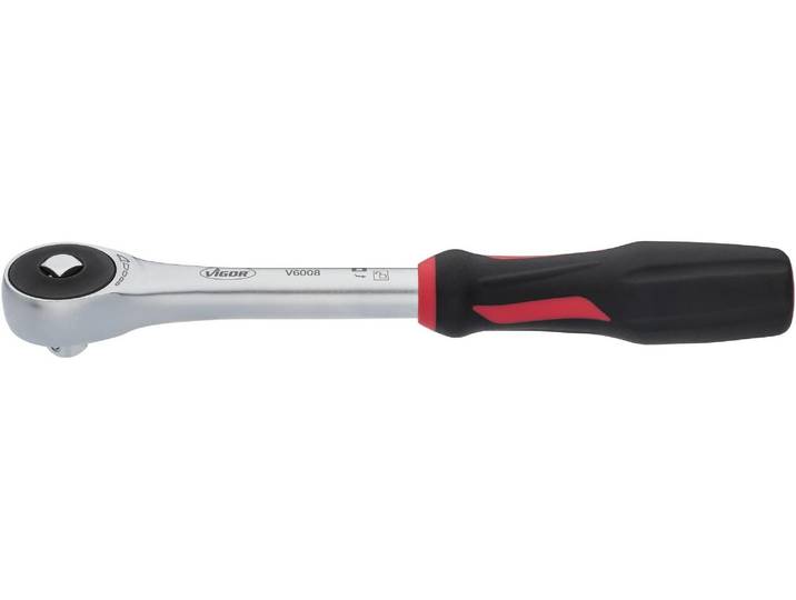 Cliquet réversible VIGOR \ V5436\ 3/8\ \, poignée rotative 360 ° Longueur : 237 mm