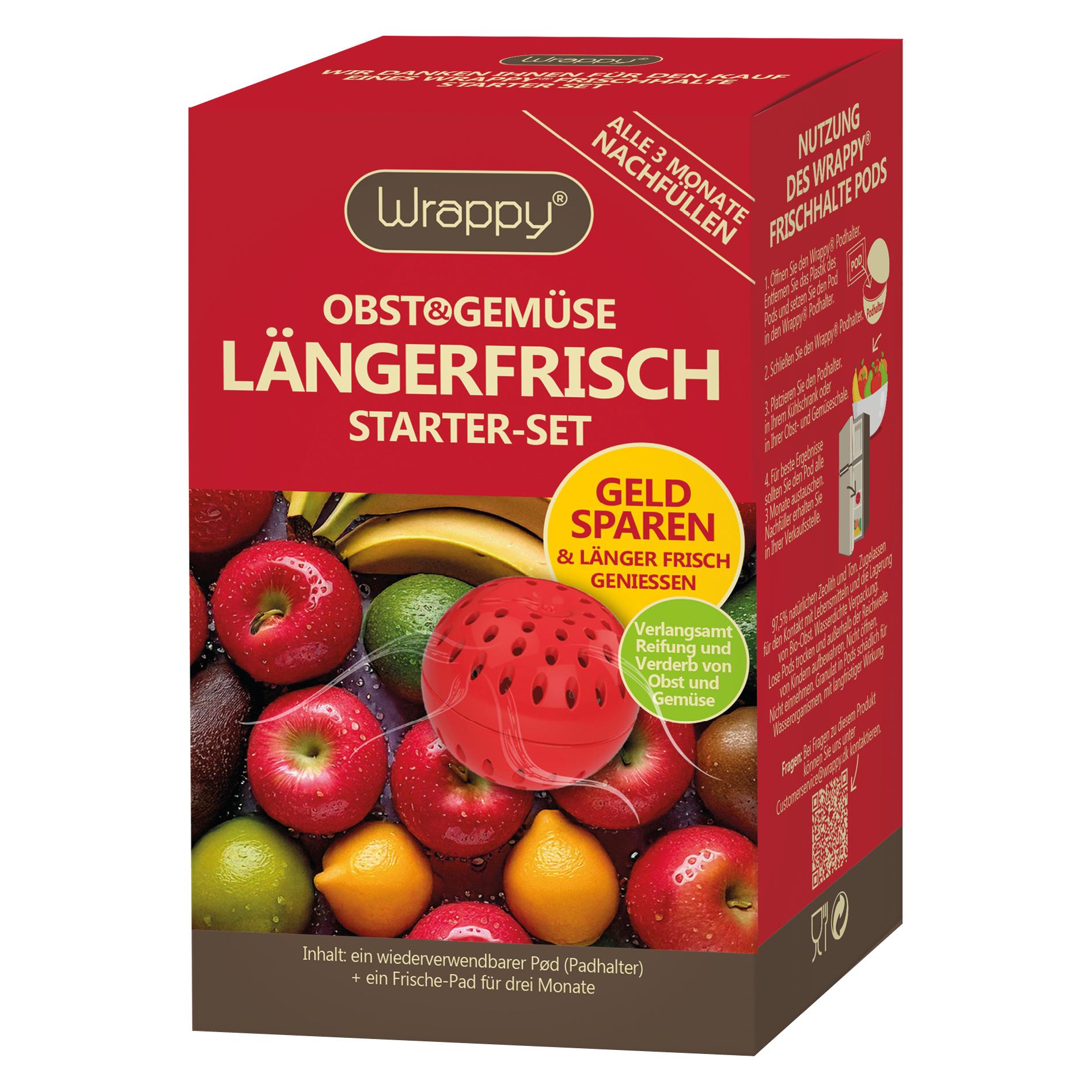 Yes Wrappy Obst & Gemüse Längerfrisch starter set - W05-003-101 (75024853)